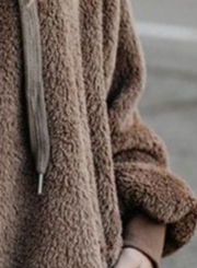 Chunky Loose Hooded Coat