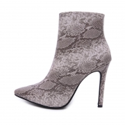 Snake Skin High Heeled