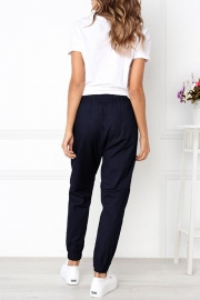 Ladies Casual Drawstring Sports Pants