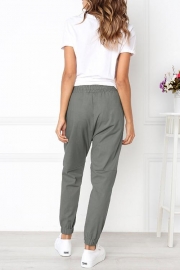 Ladies Casual Drawstring Sports Pants