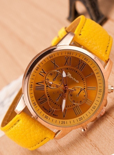 Double-layer Ladies Quartz Fashion Leather Strap Wrist Watch zecalaba.com