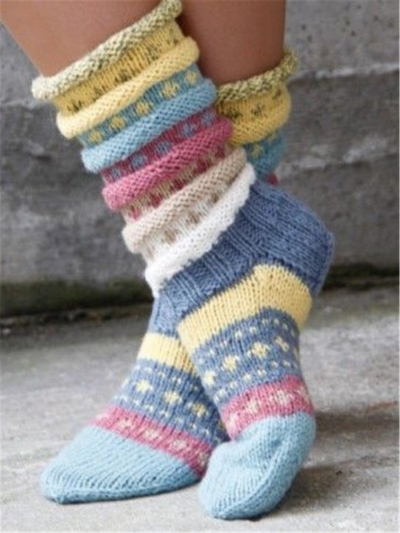 Casual knit socks lonhooker.com