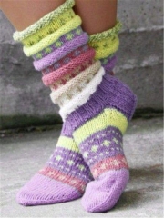 Casual knit socks