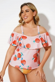 Floral Printed Elegant Women Tankini Top