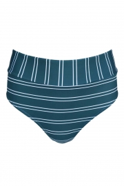 Atlantic Stripe Classic Midrise Bikini Set