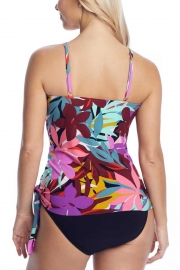 PALM SPRINGS ALEX UNDERWIRE TANKINI TOP WITH SHIRRED BOTTOM