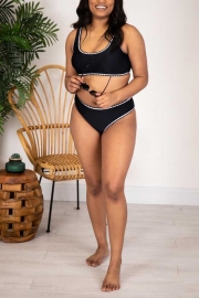 BOARDWALK BLISS BLACK BIKINI SET