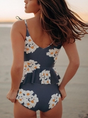 DAISY TIED-UP TANKINI