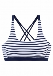Mixed Print Scoop Bikini