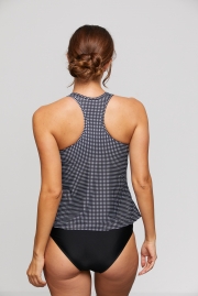 Scoop Neck Sporty Tankini Set