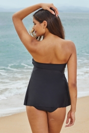 THICK STRAP ONE PIECE SWIMSUIT
