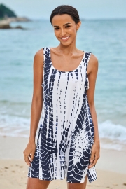 Chic Scoop Neckline Swim Cover-up