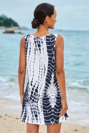 Chic Scoop Neckline Swim Cover-up