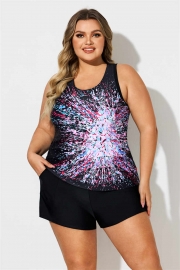 THICK STRAP ONE PIECE SWIMSUIT
