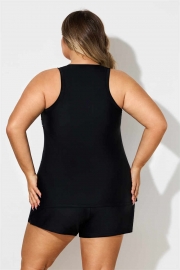 THICK STRAP ONE PIECE SWIMSUIT
