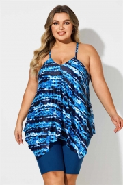 THICK STRAP ONE PIECE SWIMSUIT