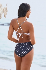 THICK STRAP ONE PIECE SWIMSUIT