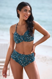 THICK STRAP ONE PIECE SWIMSUIT