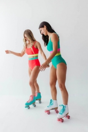 MIAMI TWO PIECE IN NEON COLOR BLOCK