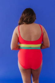 MIAMI TWO PIECE IN NEON COLOR BLOCK