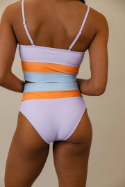 Sunset Sail Colorblock Bikini Set