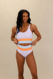 Sunset Sail Colorblock Bikini Set