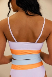 Sunset Sail Colorblock Bikini Set